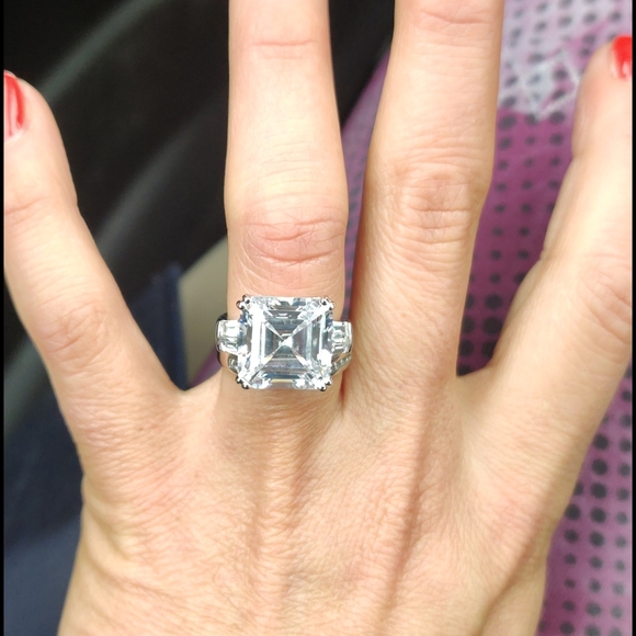 Beautiful giant large ring sterling silver - Picture 11 of 12